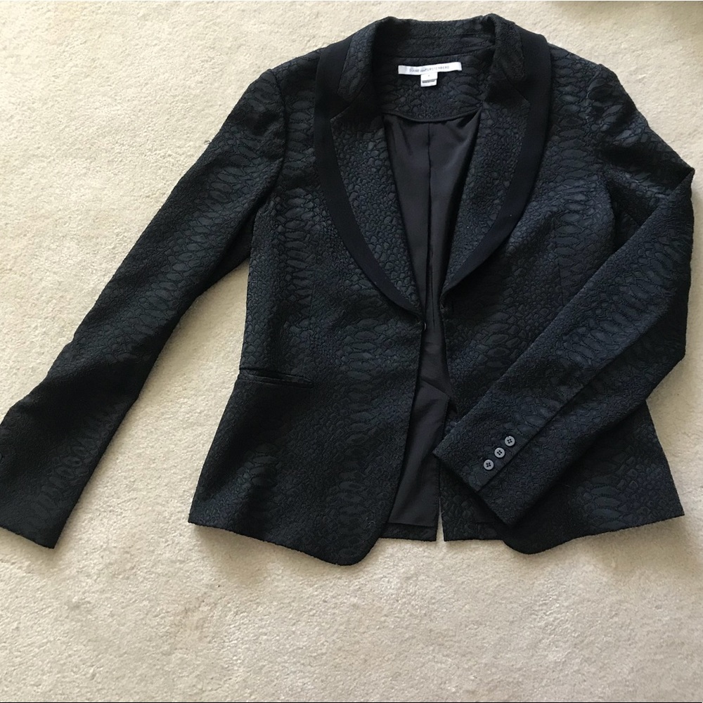 Diane von Furstenberg textured blazer